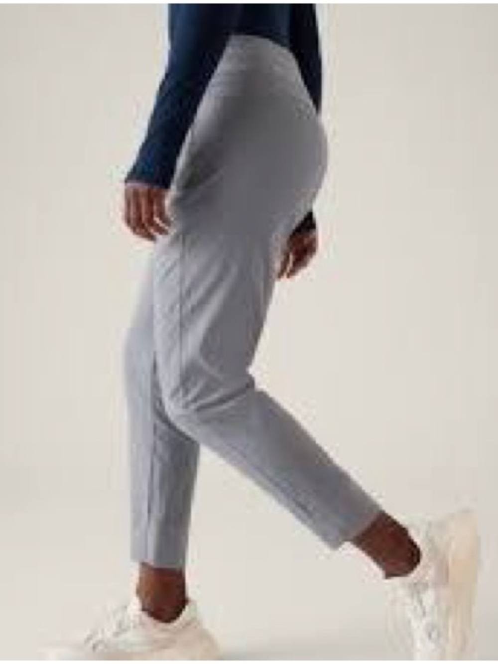 Athleta Gray Nylon Trekkie Joggers Women’s 16